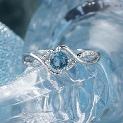 Elegant Set Cubic Zirconia Jewelry Gift Women Exquisite Engagement Ring Size6-10