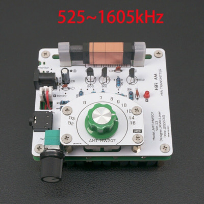 AMT-MW207 525-1605kHz MW medium wave transmitter AM radio transmitter 6v 2022 US
