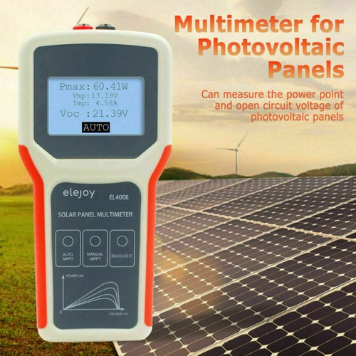 1600w Photovoltaik-Panel Multimeter Solar Panel MPPT-Tester Stromkreis Spannungs Test Gerät Maximale Leistung Punkt Leistungs Messer