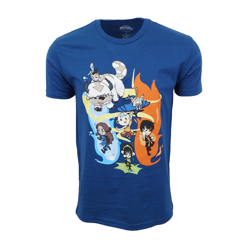 

МУЖСКАЯ ФУТБОЛКА NICKELODEON THE LAST AIR BENDER, Blue
