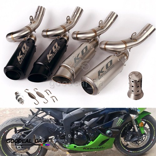 トップス M For Kawasaki Ninja ZX6R ZX636 Exhaust Mid Connect Pipe Slip