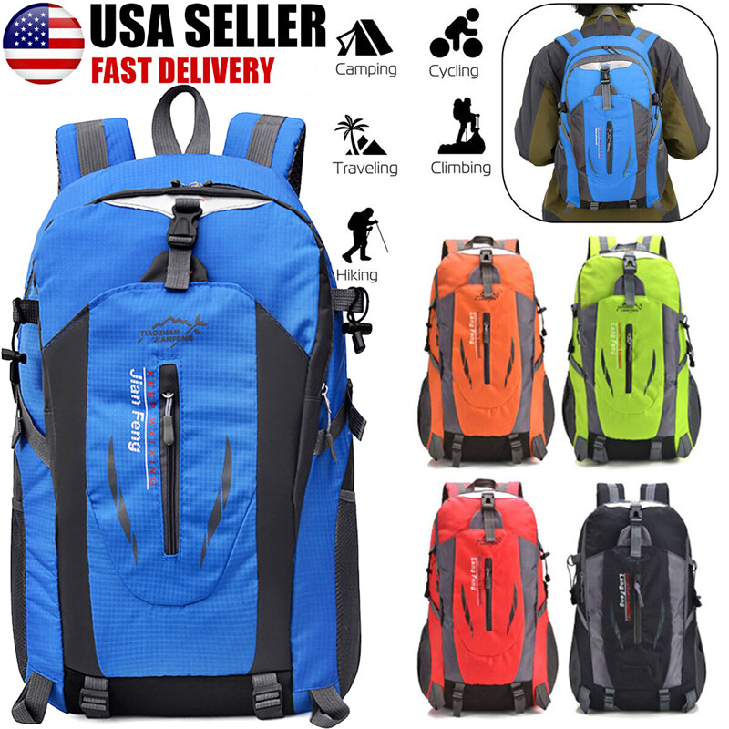 Waterproof Outdoor Rucksack Men Camping Hiking Bag