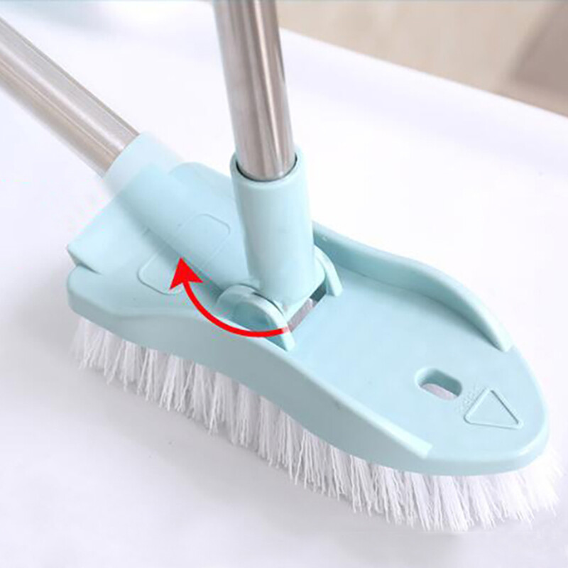 Bathroom Long Handle Brush Wall Floor Scrub BathTub Shower ...