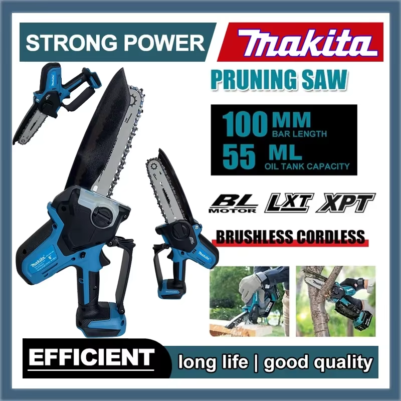 Electric Mini Electric Saw Garden Power Tools Chain Saw Pruning Saw Brushless Co