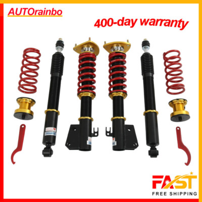 4PCS Front & Rear Complete Coilovers Struts Suspension For 2004-2006 Scion XB