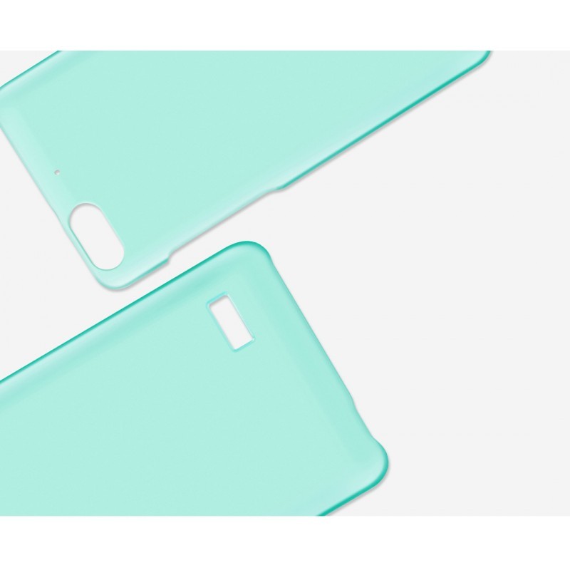 CUSTODIA CASE HUAWEI ORIGINALE FACEPLATE per HUAWEI HONOR 4C AZZURRA