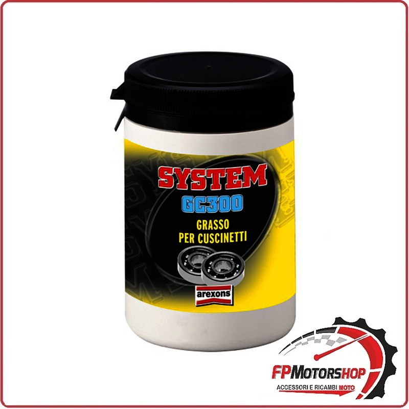 GRASSO AL LITIO PER CUSCINETTI 225gr AREXONS 9529 LUBRIFICANTE ALTE TEMPERATURE