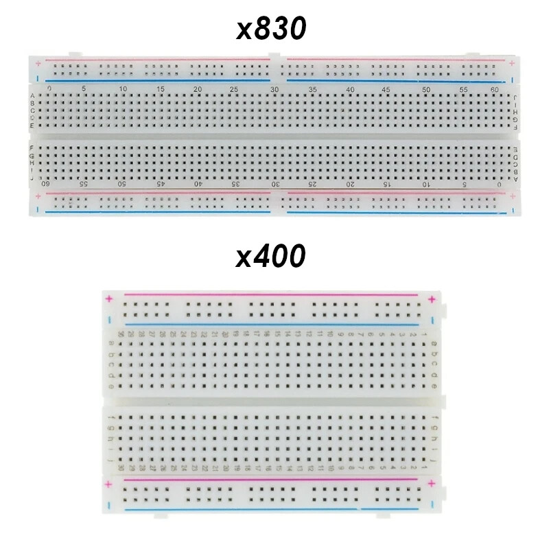 Platine De Prototypage 400/830 Points ÃLectronique Breadboard Pcb Test Arduino