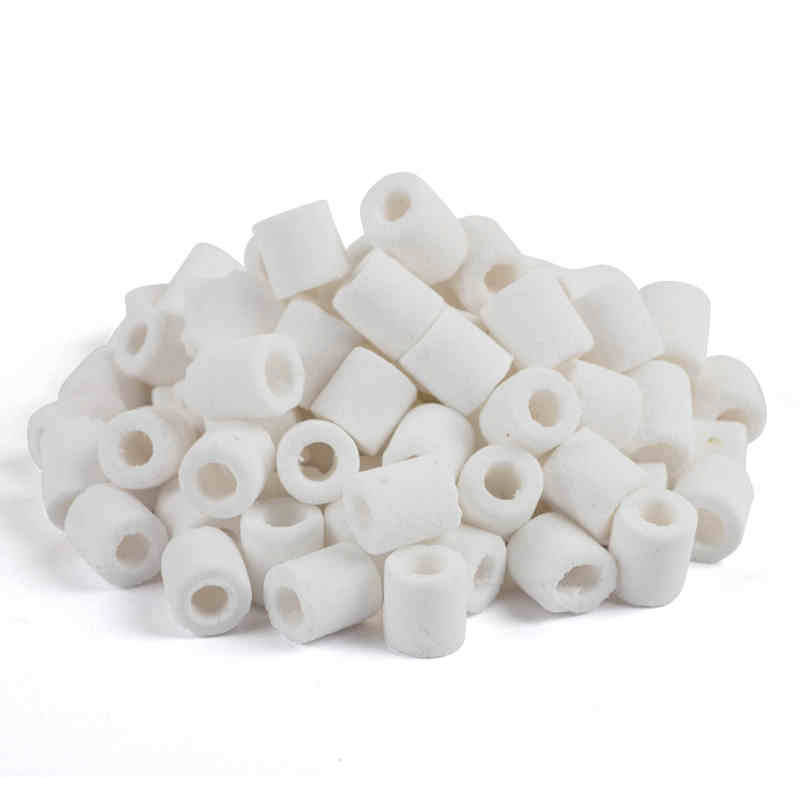 Cannolicchi 350g In Vetro Sintetizzato Con Calza Per Acquario Pulizia vale