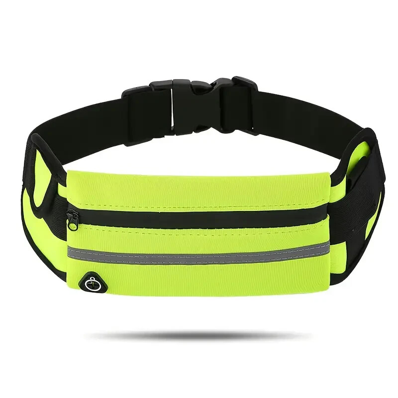 LAUFTASCHE BAUCHTASCHE JOGGING Sport Laufen Wasserdicht Handytasche Gürtel Grün