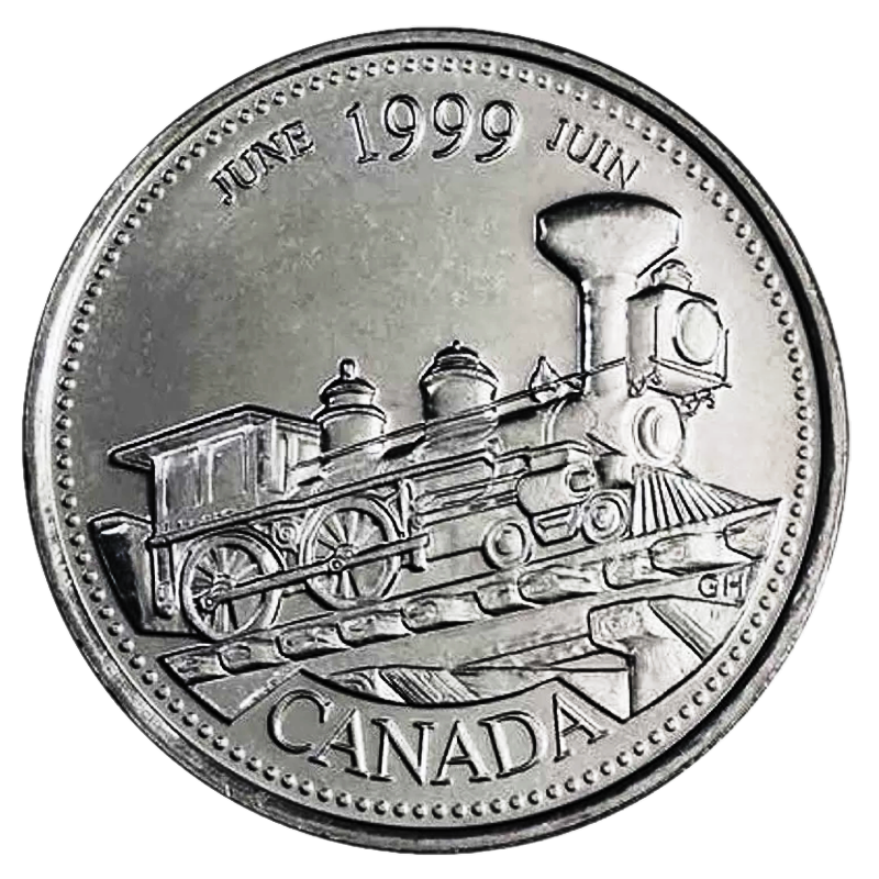 🇨🇦 Canada quarter 25 cents coin, Second Millennium, Coast