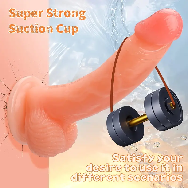 Dildo Suction Cup Anal Vagina Sex Toy For Women FULTRA Realistic Waterproof Gift