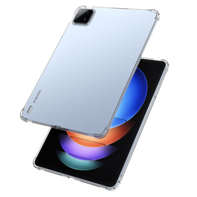 For Xiaomi Mi Pad 6S Pro 12.4'' Mi Pad 5/6 Pro 11'' TPU Protective Case Back Cover