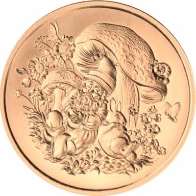 Whimsical Series 1 oz .999 Pure Copper BU Round(s) ~ 2 Designs