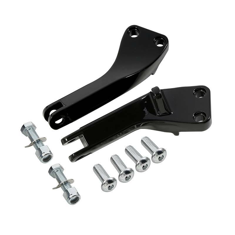 Passenger Foot Peg Mount Brackets For Harley Dyna FXDF FXDL FXDC FXDWG