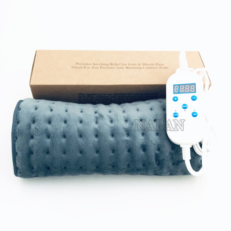 12" X 24" Electric Heating Pad Moist Warm Heat Therapy Muscle Pain Relief