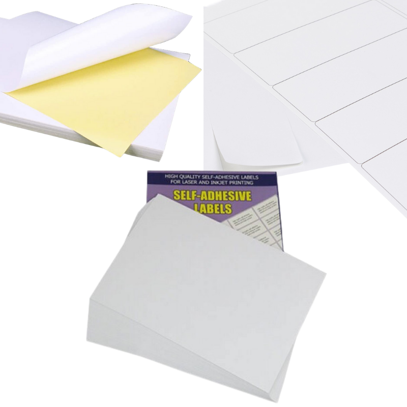 36 PRINTER LABELS (70x24.75mm) PER A4 SHEET STICKY ADDRESS MAILING POSTAL LABEL