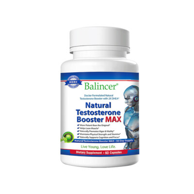 Testosteron Booster Monster Test for Men Testosterona  60 Capsules