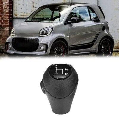 Car Leather Automatic Gear Shift Knob Shifter For Smart City-Coupe 450 1998-2004