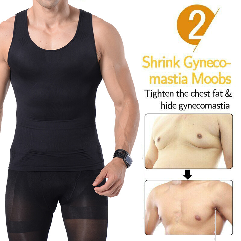 men's belly compression shirt