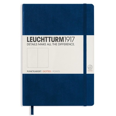 Leuchtturm1917 A5 Hardcover Bullet Journal Notebook Navy