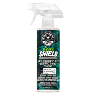 Chemical Guys HydroSheild Vinyl, Rubber, Plastic Ceramic Shine Coating (16 oz)