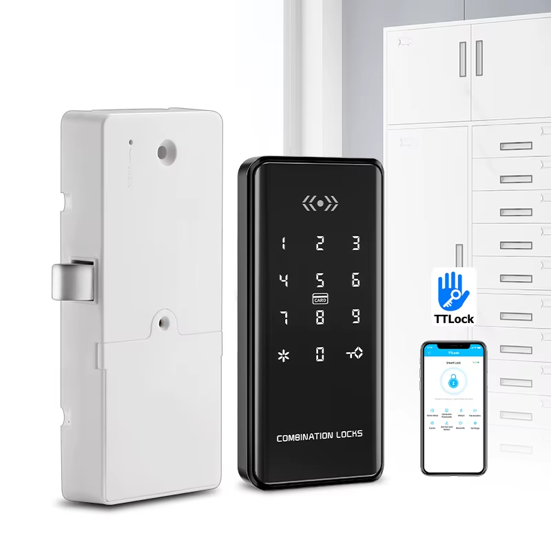 EM179 ttlock app remote control electronic smart magnetic sensor Rfid keypad cab
