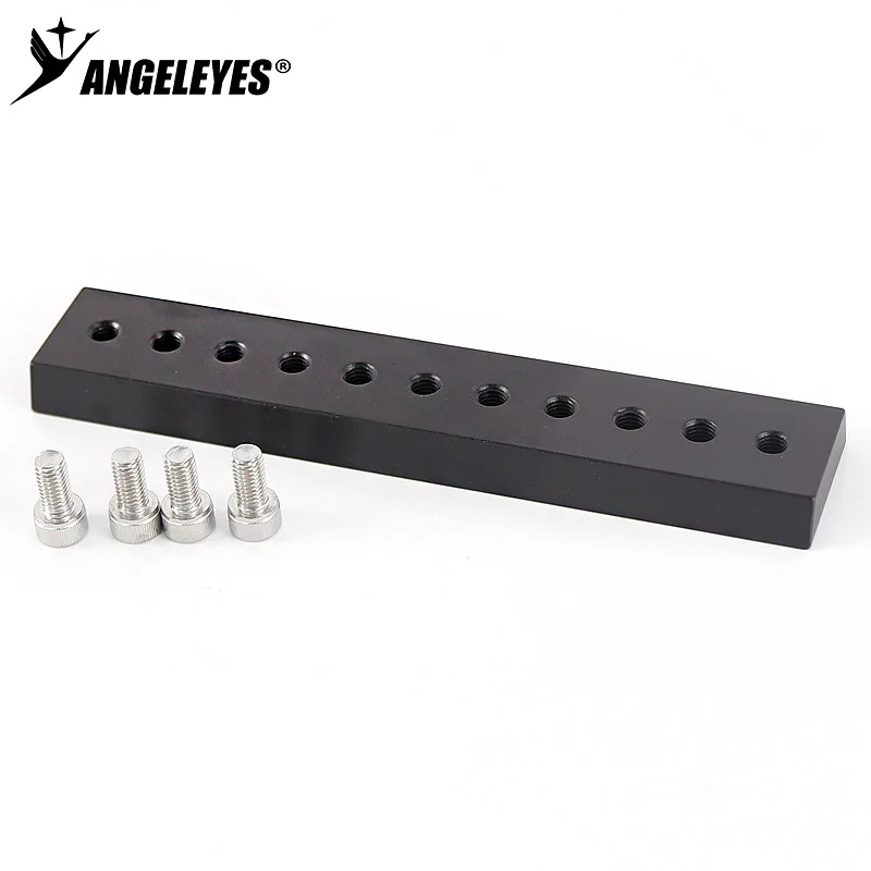 202mm guide rail star mirror dovetail plate modification with clamp high bridge