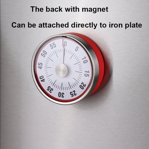 Mechanical Kitchen Timer 60min Countdown Cooking