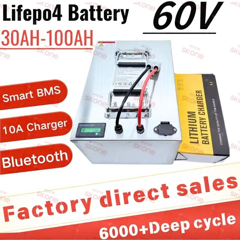 60V Rechargeable Battery for Backup Power and Portable Energy Systems