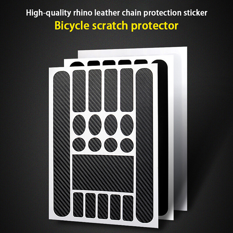 Bicycle Protective Sticker Mountain Bike Frame Front Fork Protective FilmB-=m