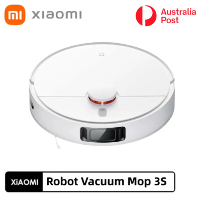 Xiaomi Robot Vacuum Mop Cleaner 3S Auto Cleaning LDS Laser Navigation 4000Pa APP