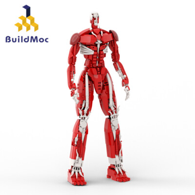 Red Mech Building Toys Block Robot Figure Movie Collection 953 Pieces Bricks Toy