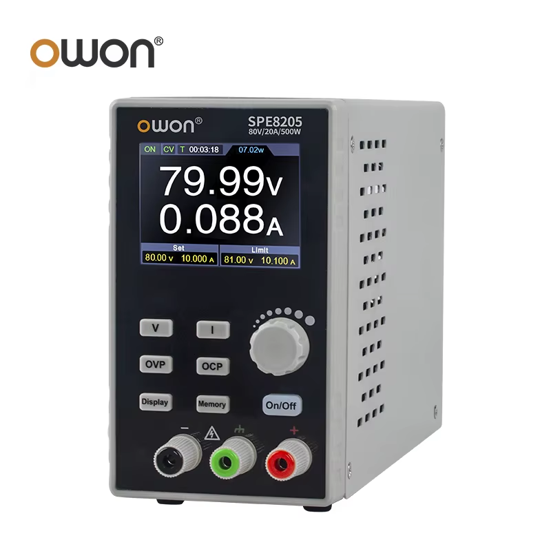 SPE8205 SPE8105 Programmable DC Power Supply, 80V 10/20A 500W Portable Laborator