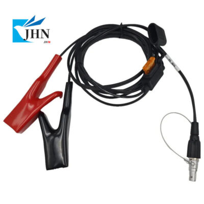 NEW External Power Cable with alligator clips for Topcon GPS HiPer or HiPer Lite