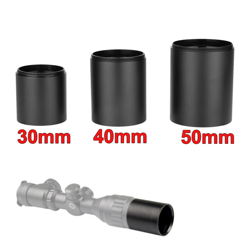 Scope Sunshade Tube for Rifle Scope 32mm/40mm/50mm Objective Lens Sun Shade