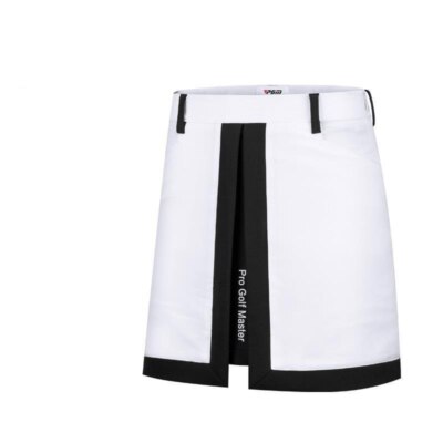 Pgm Women Golf Pencil Skirt Patchwork Split Skirts Ladies High Waist Mini Skorts