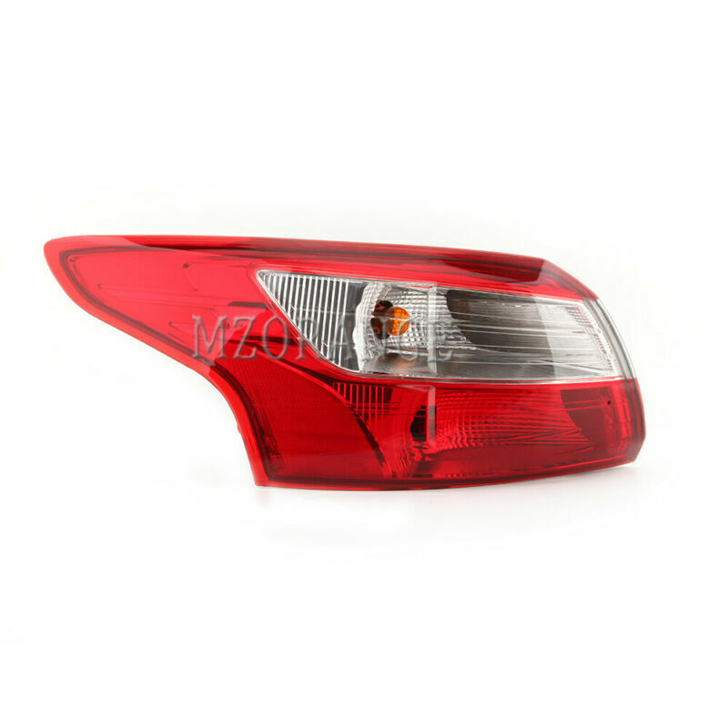 Left Side For Ford Focus Sedan 2012 2013 2014 Outer Tail Light Lamp Driver Brake