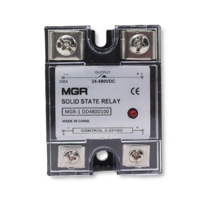 1PC MGR-1 Solid State Relay DD480D25 40 480VDC 60A 8A