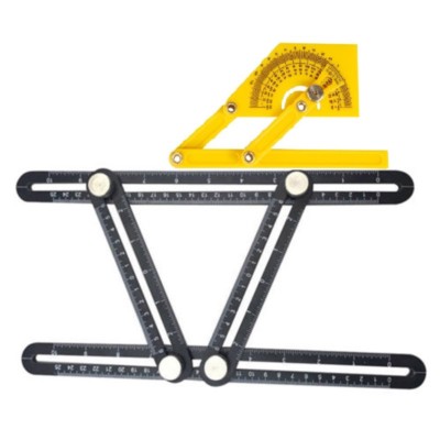 2 pk Universal Angleizer Ruler Template Tool Multi Angle Measuring cast Aluminum