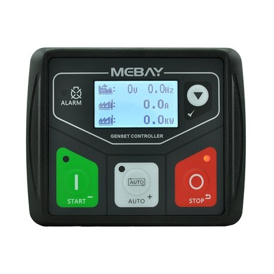 MEBAY DC30D Genset Controller Generator Control Module with 1.8'' LCD Display
