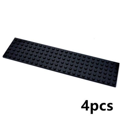 Building Blocks Dots base plates & Pillars DIY - (6x24) 4pcs - 3 Colors