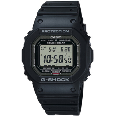 Pre-owned Casio G-shock Gw-5000u-1jf Gw-5000 Solar Radio Digital Men Watch Made In Japan
