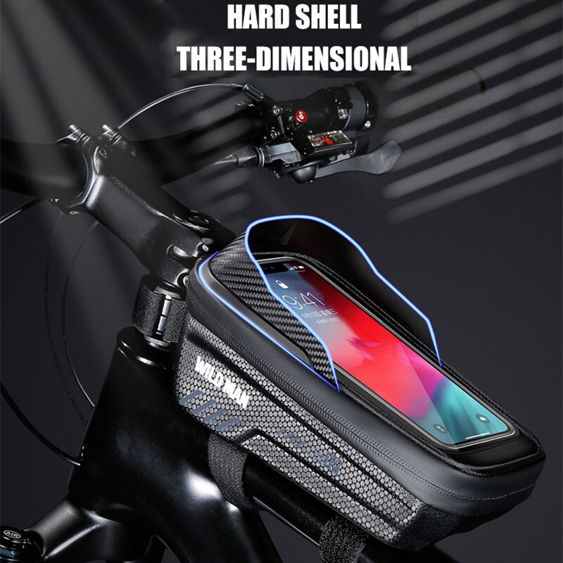 Waterproof Motorcycle Bike Cycling Handlebar Mount Holder Cell Phone Case Bag~