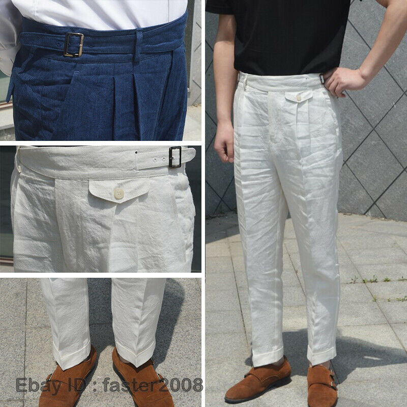 【GURANK・グランク】 Gurkha Pants Linen Gurank - Gurkha pant linen - BLUE NEON