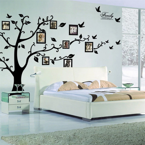 Family Tree Wall Decal Sticker Large Vinyl Photo Picture Fra