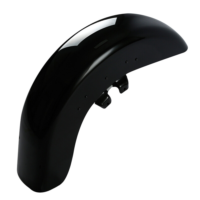 Vivid Black Front Fender Fit For Harley Touring Electra Glide Road King 1989-13