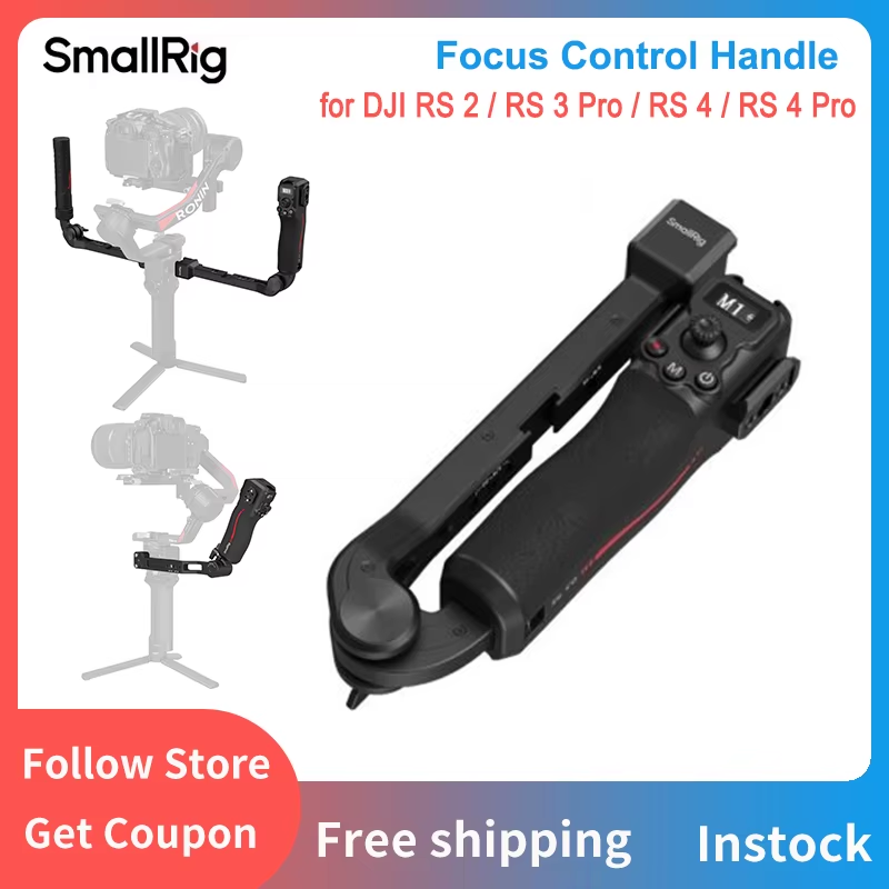 SmallRig Focus Control Handle /Dual Handle for DJI RS 2 /RS 3 Pro /RS 4 /RS 4 Pr