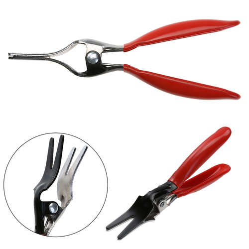 Separator Pliers Pipe Tool Angled Auto Fuel Water Vacuum Line Hose Remover