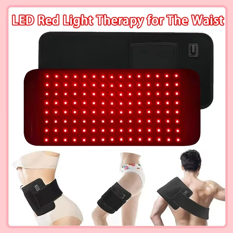 Red Infrared Light Therapy Pad LED Beauty Devices for Face and Body Back Knee Ha